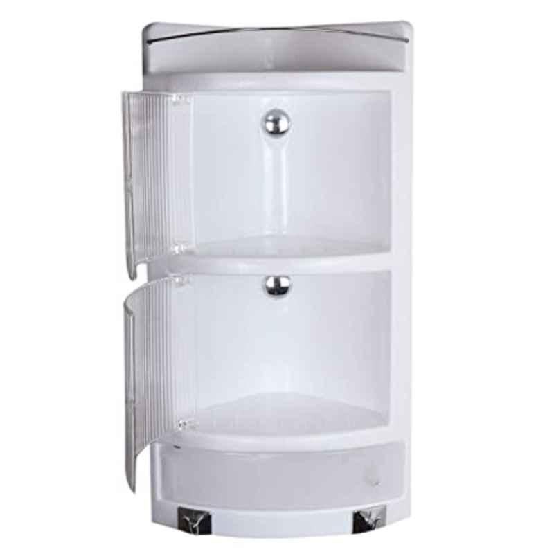 Buy Ciplaplast White Plastic Bathroom Corner Cabinet, BRC-716 Online At  Price ₹1099
