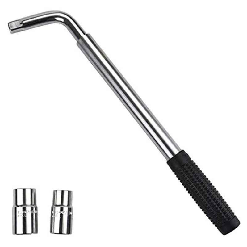 Zw-Zw Extendable Wheel Brace Wrench Tire Tyre Telescoping Lug Wrench With Sockets Wrench
