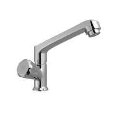 RN Ciaz 1/2 inch Brass Ingot Nickel & Chrome Plated Swan Neck Bib Cock