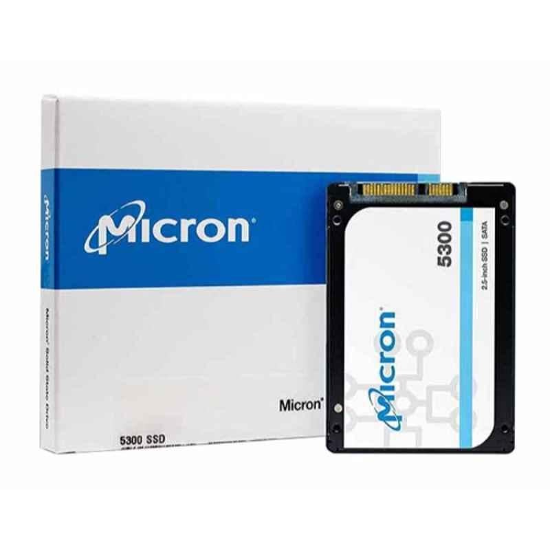Micron 5300 MAX 1920GB SATA 2.5 inch (7mm) Non-SED Enterprise SSD (Single Pack), MTFDDAK1T9TDT-1AW1ZABYYR