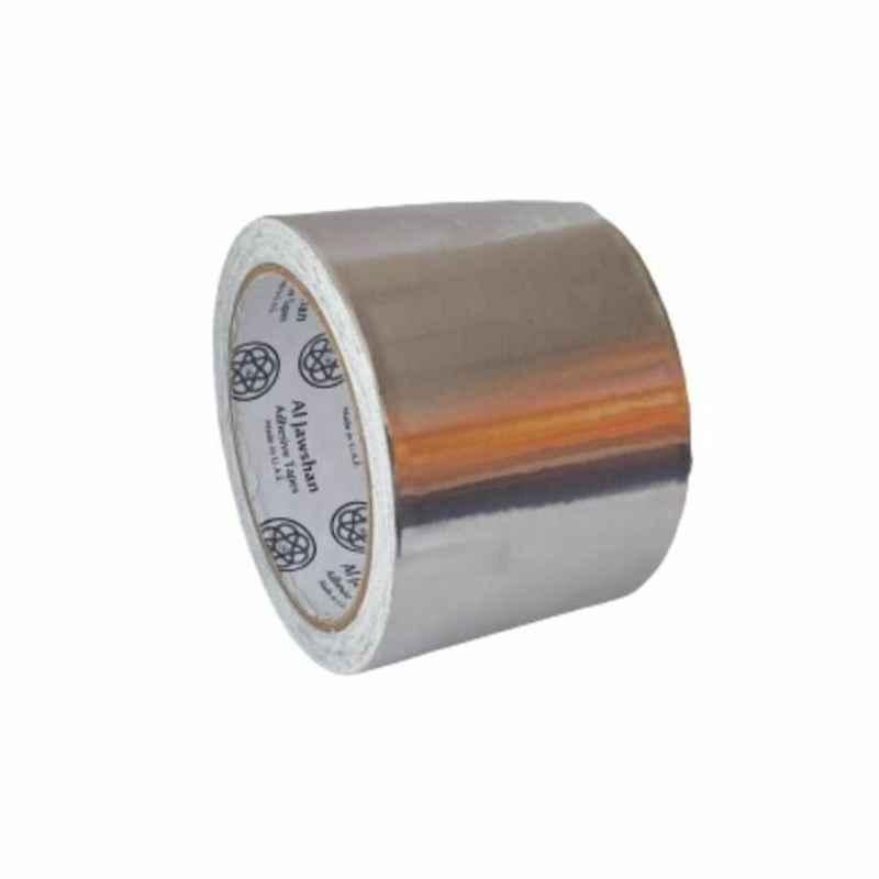 Al Jawshan Aluminium Foil Tape, JAW047, 3  inchx20 Yards, Silver, 16 Rolls/Carton
