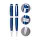 Cross Bailey Black Ink Blue Lacquer Finish Ballpoint Pen with 1 Pc Black Medium Refill Set, AT0452-12