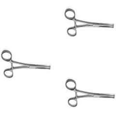 Forgesy Stainless Steel Allis Tissue Forceps, FORGESY212 (Pack of 3)