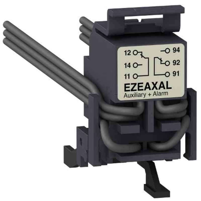 Schneider EasyPact 2NO/NC Auxiliary Contact Alarm Switch, EZEAXAL