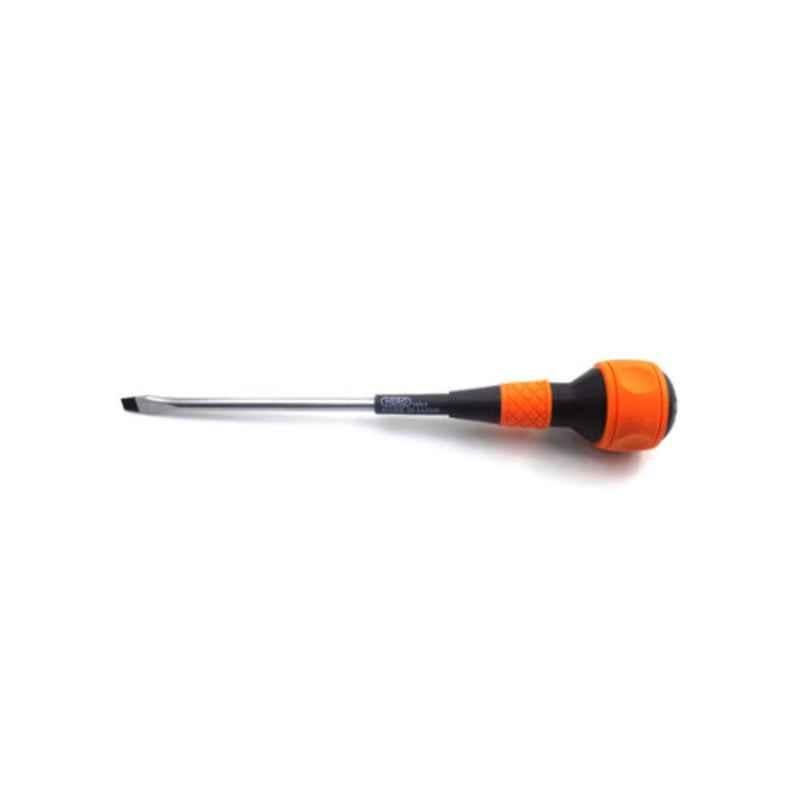 Hero 6 inch x 6mm CrV Flat Electrical Works Screwdriver, EW-607B-6X6