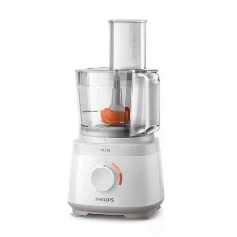 Philips 700W 1.5L White Compact Food Processor, HR7320