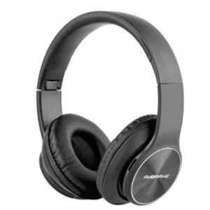 Ambrane WH-74 Black Over Ear Wireless Headphone with Mic & FM