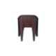 Supreme Futura Contemporary Design Plastic Globus Brown Chair with Arm (Pack of 4)
