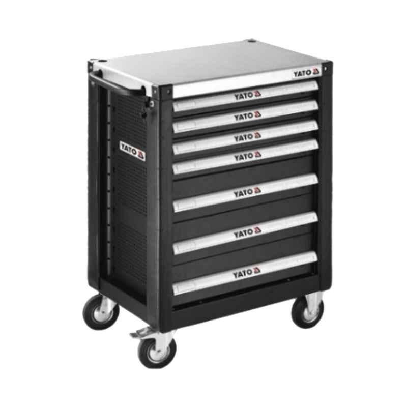 Yato 958x766x465mm 7 Drawers Grey Steel Worktop Roller Cabinet, YT-0904