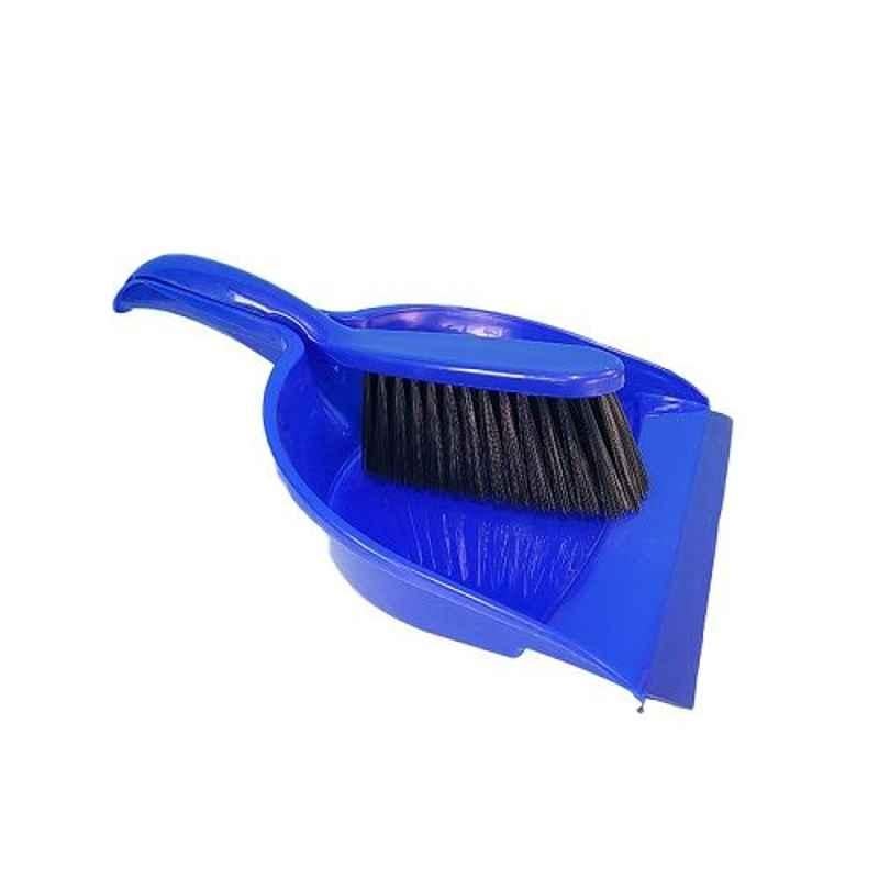 Hi Care Blue Dust Pan with Brush, HL-969
