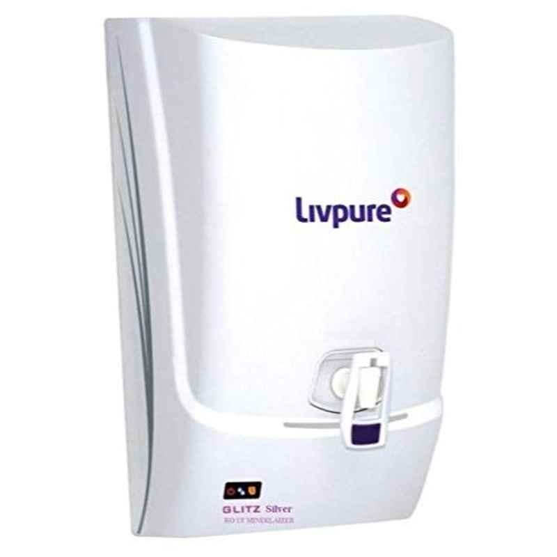 Livpure Glitz Silver RO+UF+Minaralizer