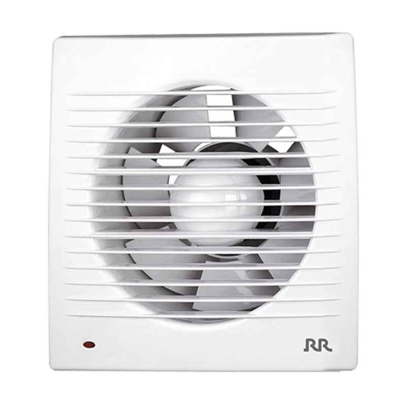 RR 4 inch PVC Window Mounted Exhaust Fan with Pipe Hole, RR-10BF