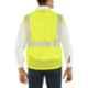 Club Twenty One Workwear Small Yellow Polyester Safety Jacket with 2 inch Reflective Tape