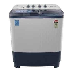 Voltas Beko 8kg 5 Star Top Load Sky Blue Semi Automatic Washing Machine with 4 Wash Programs, WTT80DBLT