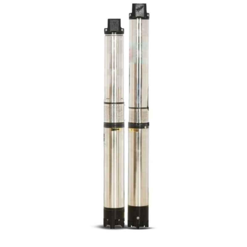 Kirloskar 1.5HP 18 Stages Single Phase Borewell Submersible Pump with Control Panel, NEO 30-1518 CP