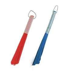 Vimal Kharata 2Pcs 24 inch and 18 inch Plastic Sticks Wet & Dry Broom Set