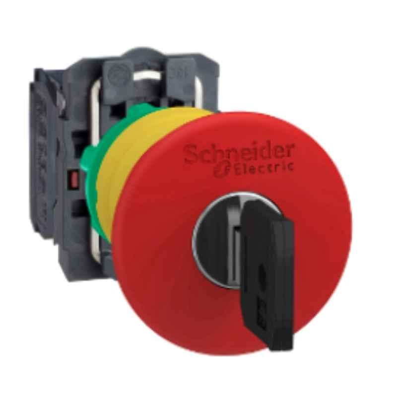 Schneider Harmony 600V 1NC Red Emergency Stop Switching Off Pushbutton, XB5AS9442