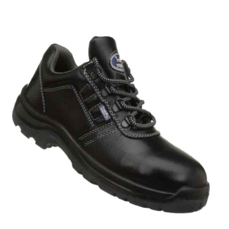 Allen Cooper AC-1267 Antistatic Steel Toe Black Work Safety Shoes, Size: 5