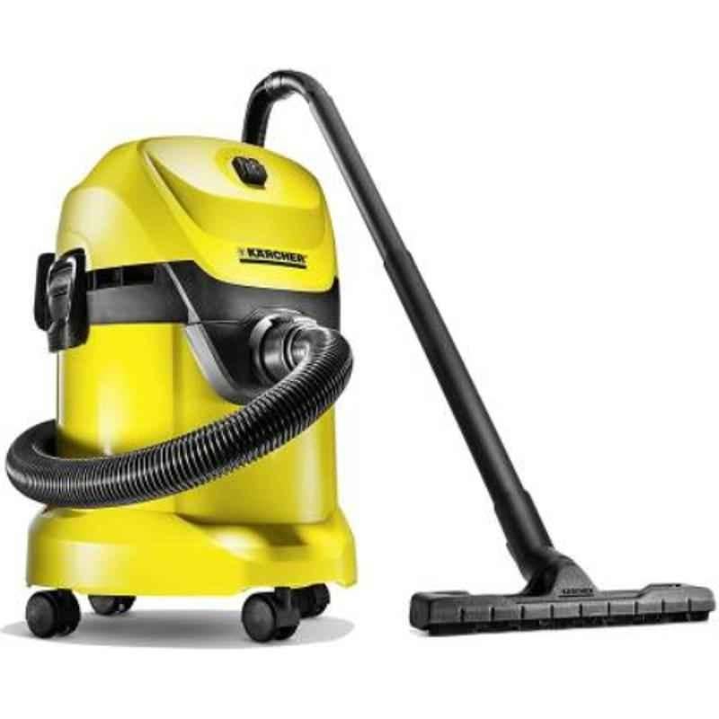 Karcher WD3 EU-I/WD3 EU Black & Yellow Wet & Dry Vacuum Cleaner