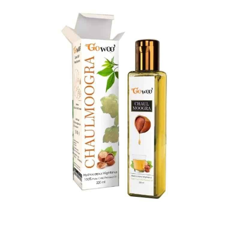 GoWoo 200ml Chaulmoogra Carrier Oil for Hair, GoWoo-P-198