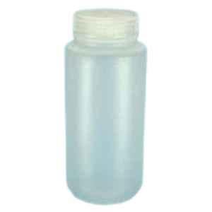 Rasayan 500ml Polypropylene White Wide Mouth Reagent Bottle (Pack of 12)