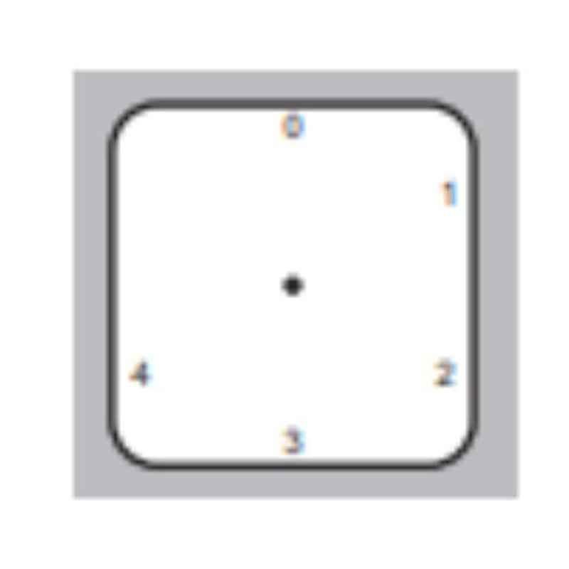 L&T 3 Pole 16A 4 Way Multi Step Switch with off, 61101