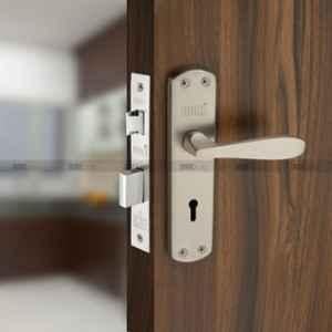 Duke 7 inch 25-40mm Stainless Steel Mortise Lock Set with 3 Keys, 310+624SSKY