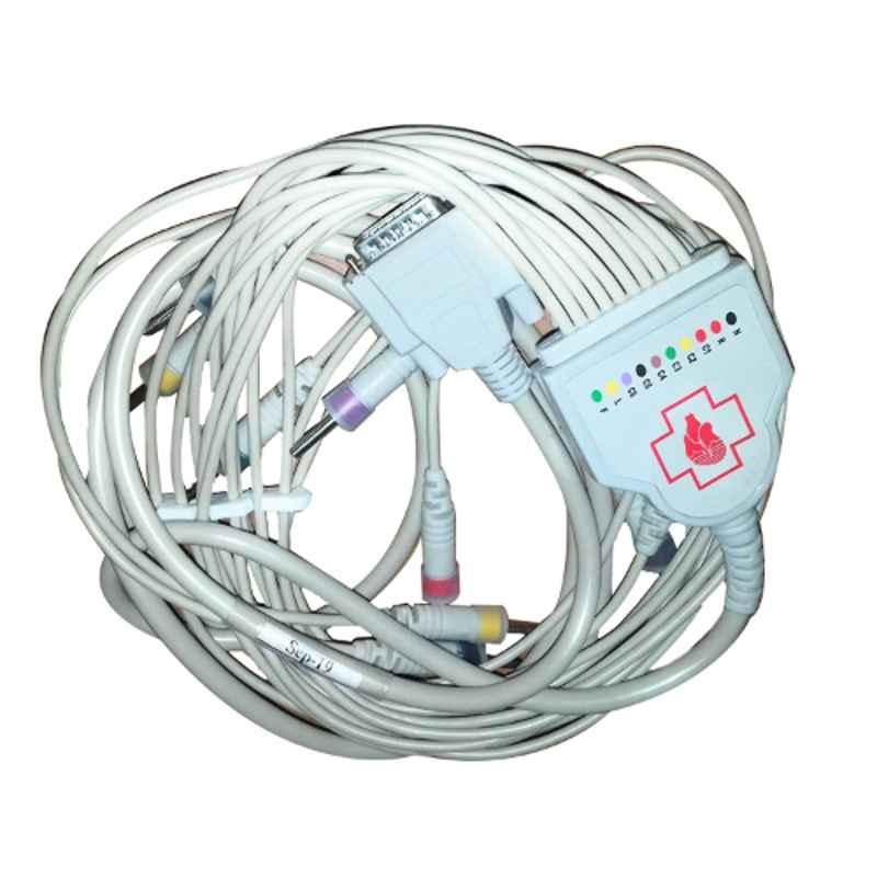 Rainbowmmed 10 Lead ECG Cable, RMMED0021