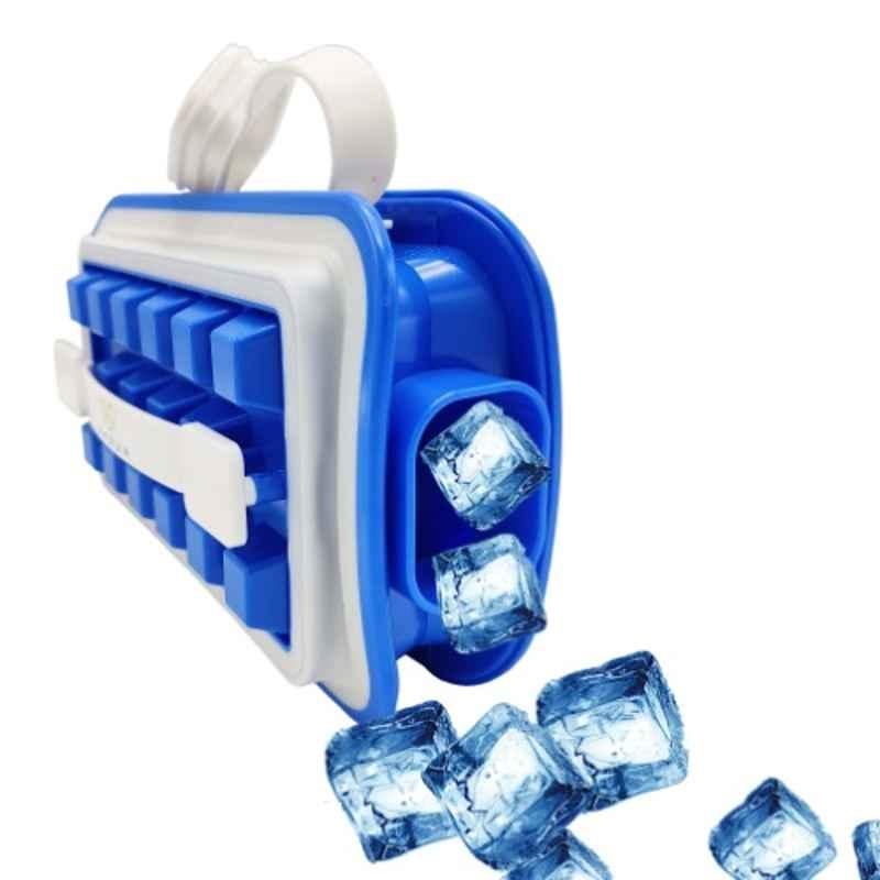 Amour POP Rubber & Plastic Blue & White Innovative Cube Ice Tray