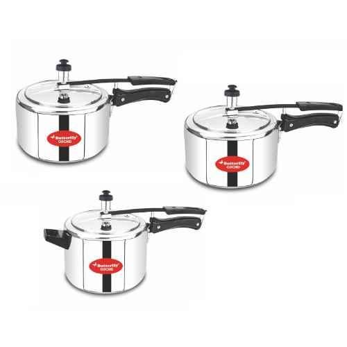 Buy Butterfly Orchid 2, Litre Stainless Steel Inner Lid Pressure