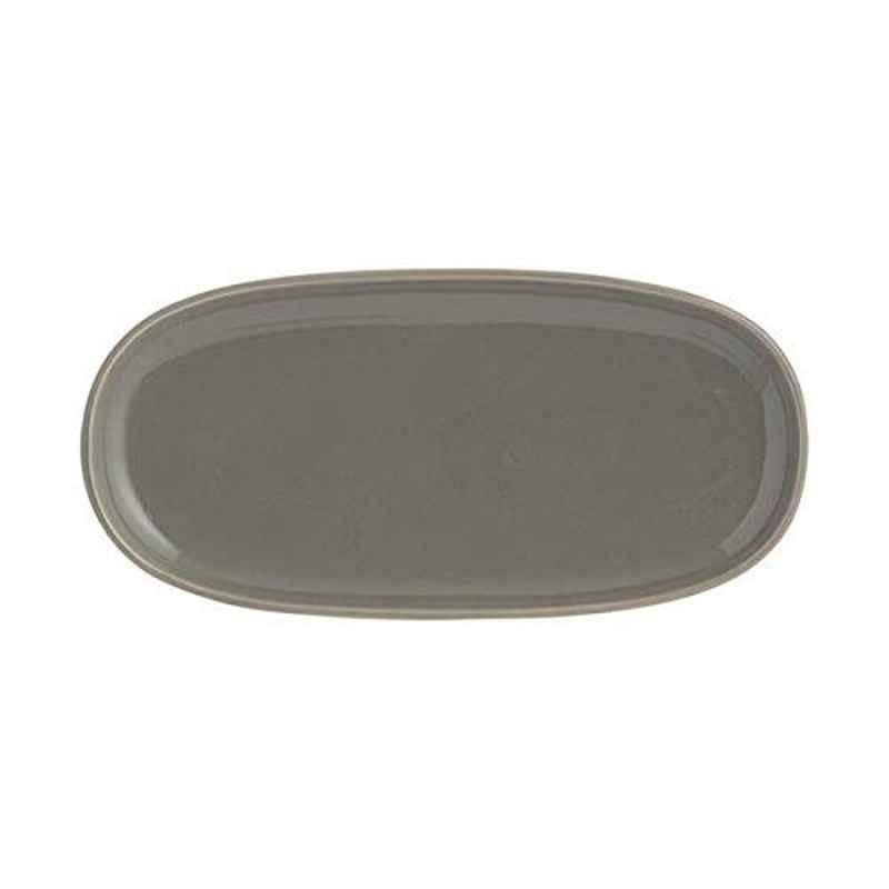 Typhoon World Foods 1401.485 Stoneware Medium Green Round Platter