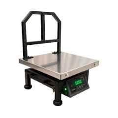 Monet 14x14 inch 150kg Stainless Steel Platform Weighing Scale with Dual Display & 2 Days Battery Backup
