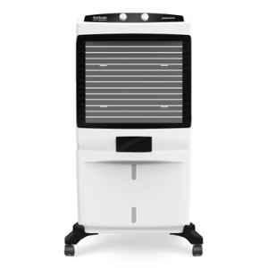 Hindware Powerstorm 210W 117 Litre PP Plastic Black & White Desert Air Cooler with Honeycomb Pad Cooling & 1 Year Warranty, HISMAP117L