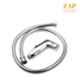 ZAP ABS Bolt Health Faucet with 1.5m Chrome Finish Tube