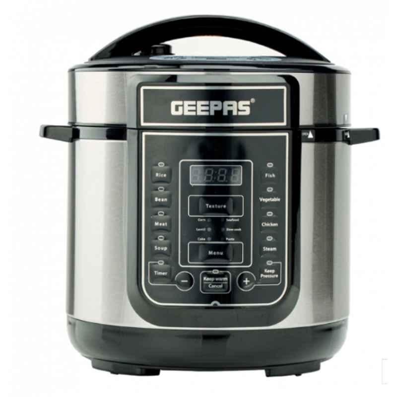 Geepas 700W 6L Multi Cooker with LED Display, GMC35038UK