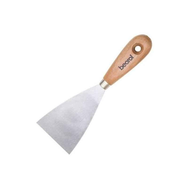 Beorol S80 80mm Silver & Beige Steel Scraper