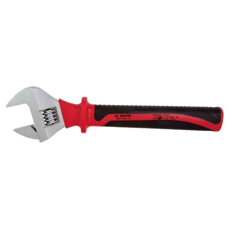 King Tony 28x212mm Adjustable Wrench, 3611VE-08