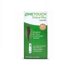 OneTouch Delica Plus 25 Pcs Lancets Box