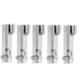 Nixnine 4 inch Stainless Steel Heavy Duty L-Shape Tower Bolt Door Latch Lock, SS_LTH_A-518_L_4IN_5PS (Pack of 5)