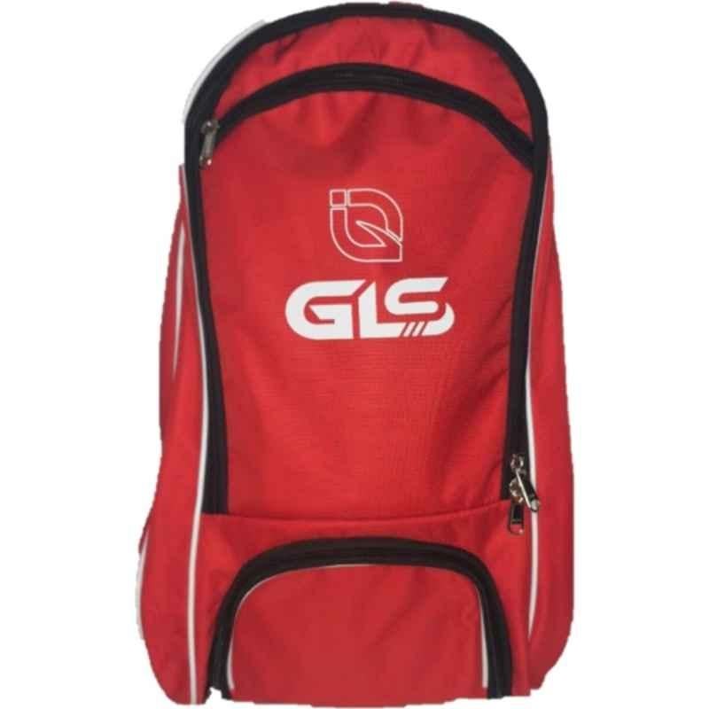 GLS R-900 55 Litre Polyester Red Badminton Kit Bag with Shoe Front Pocket