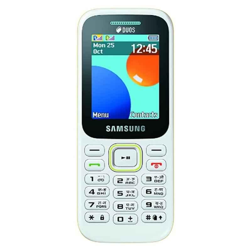Samsung Guru Music-2 2 inch White Feature Mobile Phone, GT-B315
