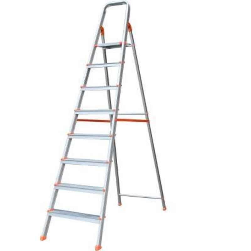 Eskai India 8 Step A-Type Aluminium Platform Ladder