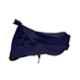 Riderscart Polyester Blue Waterproof Two Wheeler Body Cover with Storage Bag for TVS Wego