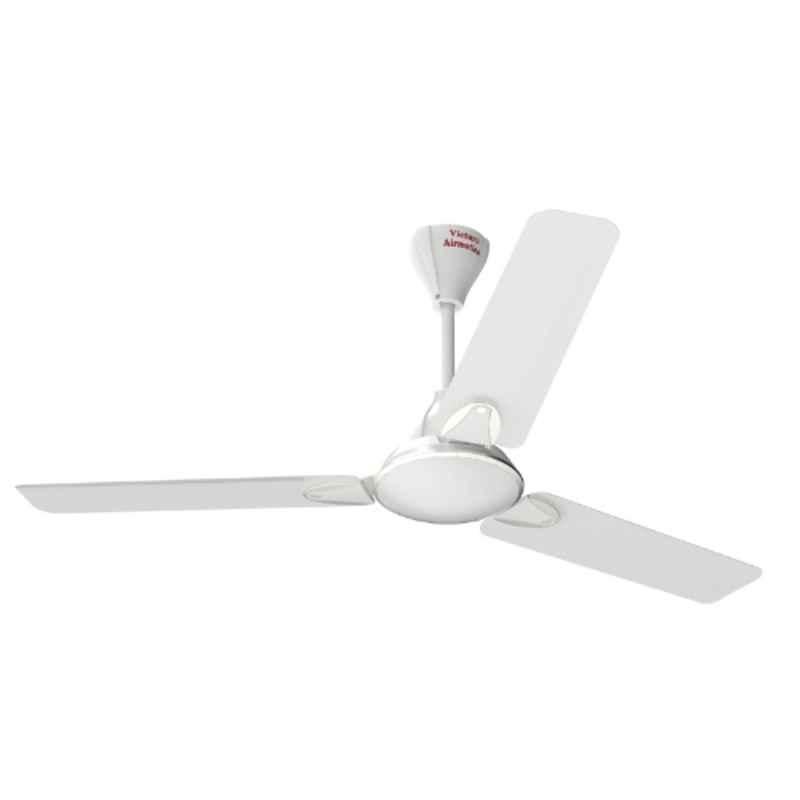 Victura Airmotion Noire 32W 350rpm Atlas White 5 Star BLDC Ceiling Fan, Sweep: 1200 mm