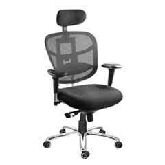 Paradise 21x20x20inch Mild Steel Black Revolving Executive Chair with High Back, PME-5013