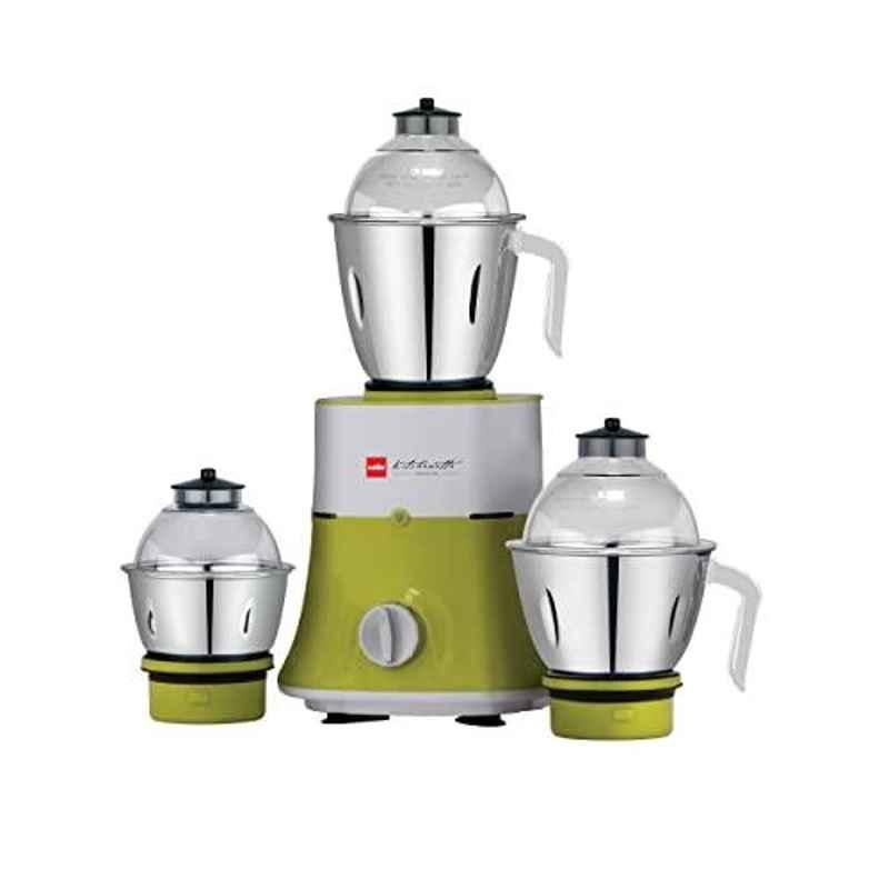 Cello Grind-N-Mix 700 750W Green Mixer Grinder with 3 Jars