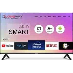 Longway 32 inch Black HD Frameless Smart LED TV, LW32SFL01HD