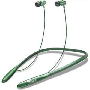 Cellecor NK-4 Green Wireless Bluetooth Earphone Neckband with Inbuilt Mic