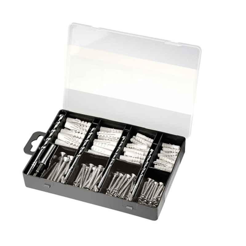 Bosch 173 Pcs Masonry Drill Bit Fixing Set, 2607019511