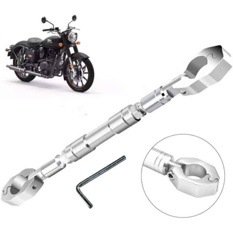 Auto Pearl Aluminium Multicolour Motorcycle Handlebar Middle Rod for Classic-Stealth-Black